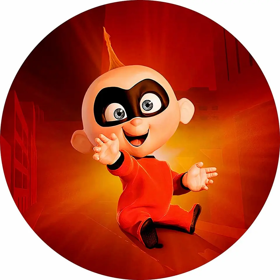 Panel Circular - Los Increibles