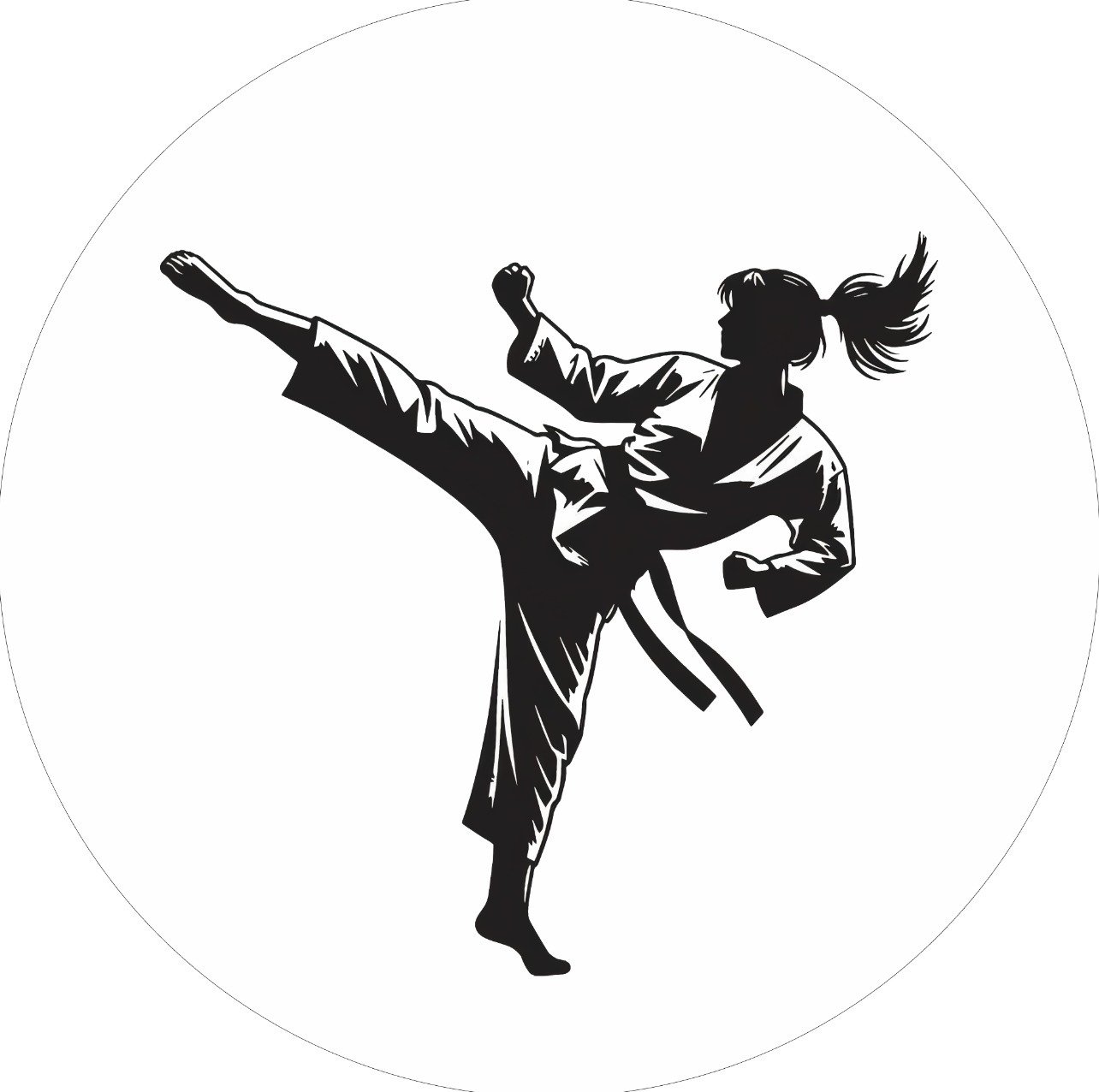 Panel Circular - Karate/Taekwondo