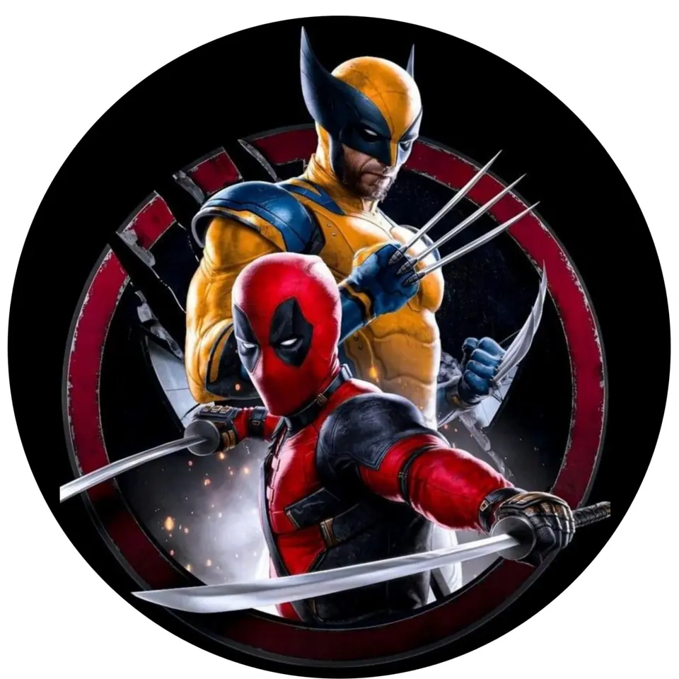 Panel Circular - Deadpool
