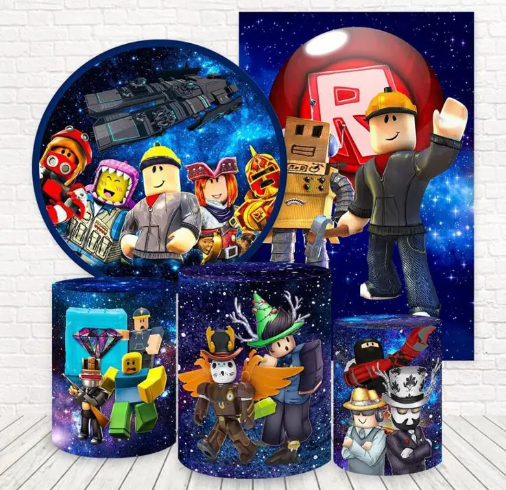 Kit panel circular,panel lateral trio de fundas - Roblox