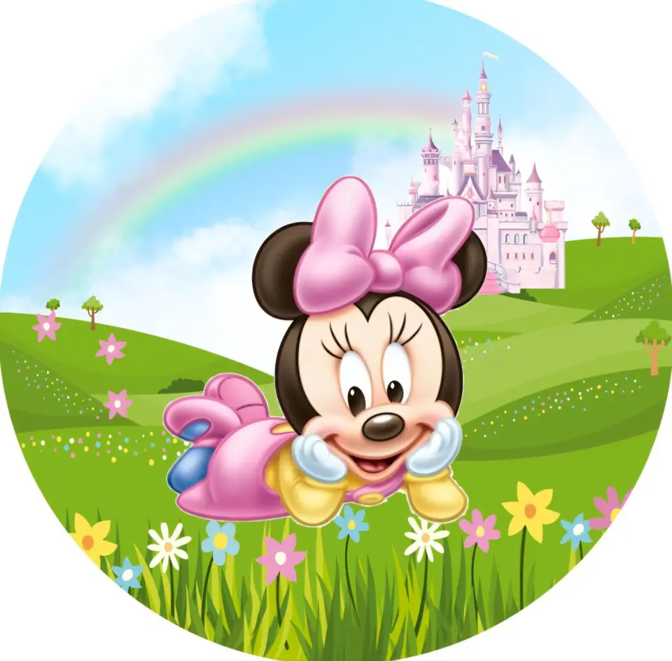 Panel Circular - Mickey Baby