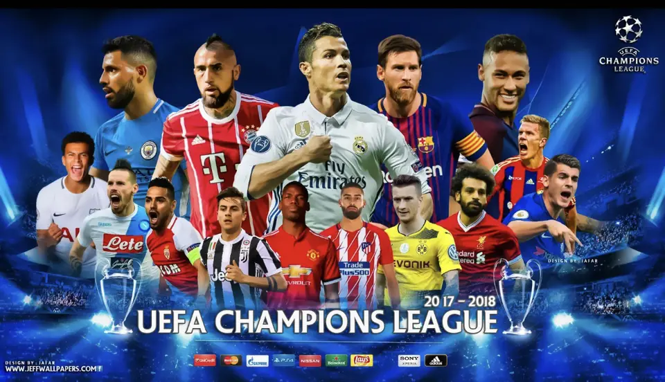 Panel Rectangular - Futbol Champions 3x2