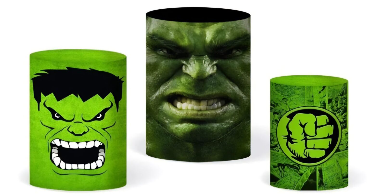 Trio de fundas - Hulk