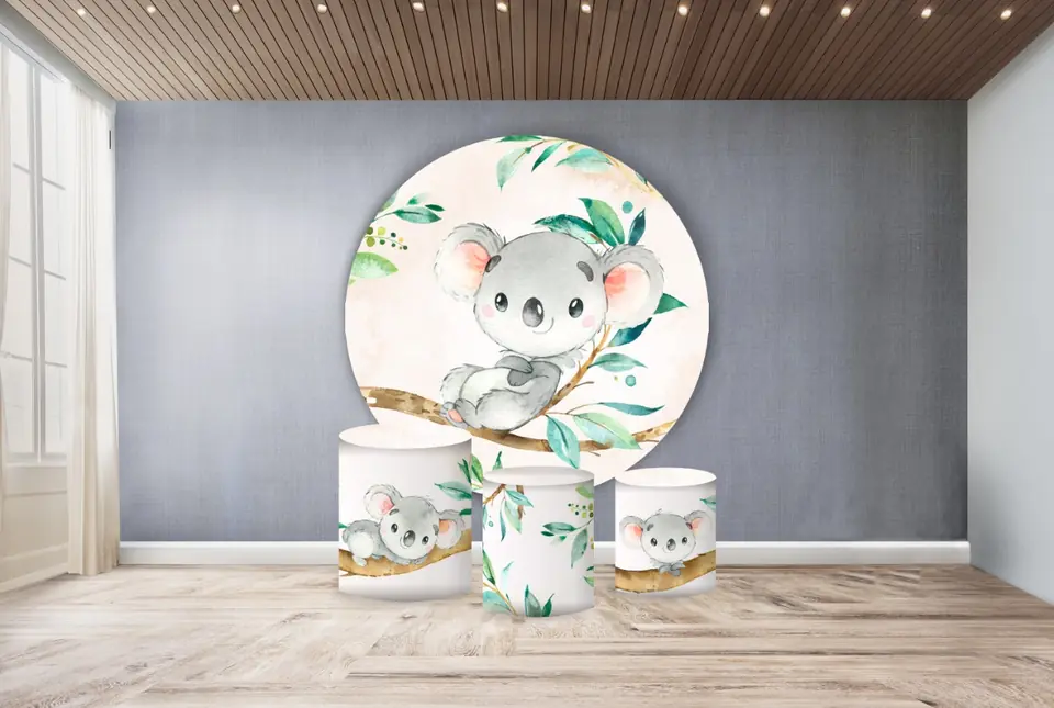 Kit panel circular trio de fundas - Koala