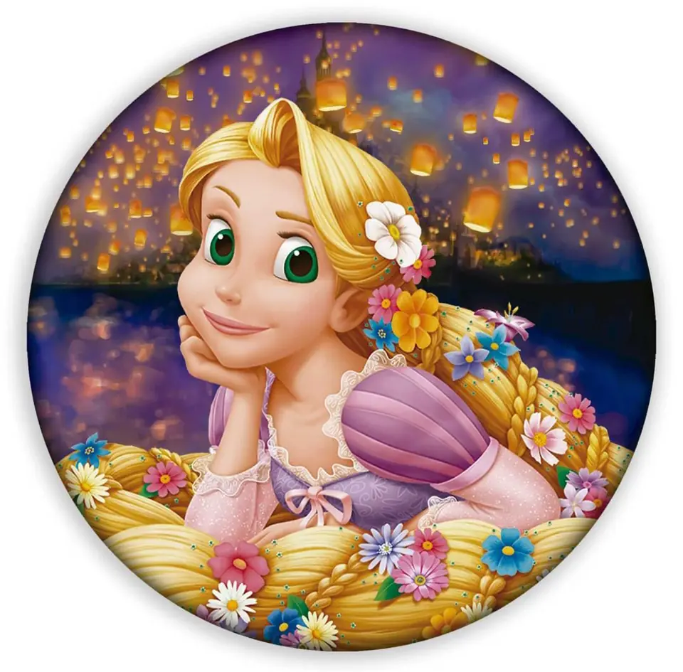 Panel Circular - Rapunzel