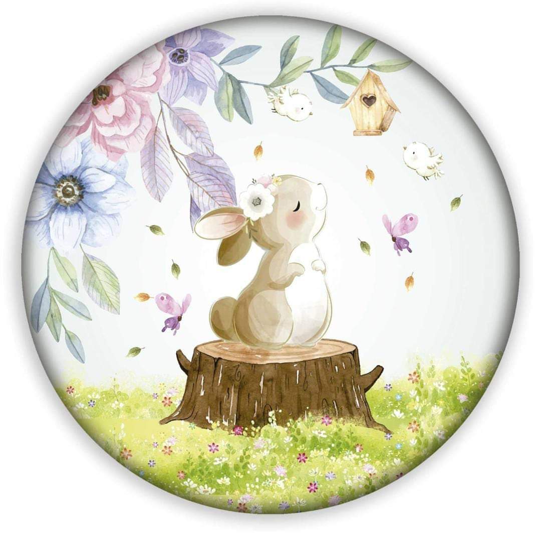 Panel Circular - Conejita
