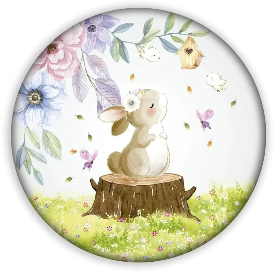 Panel Circular - Conejita