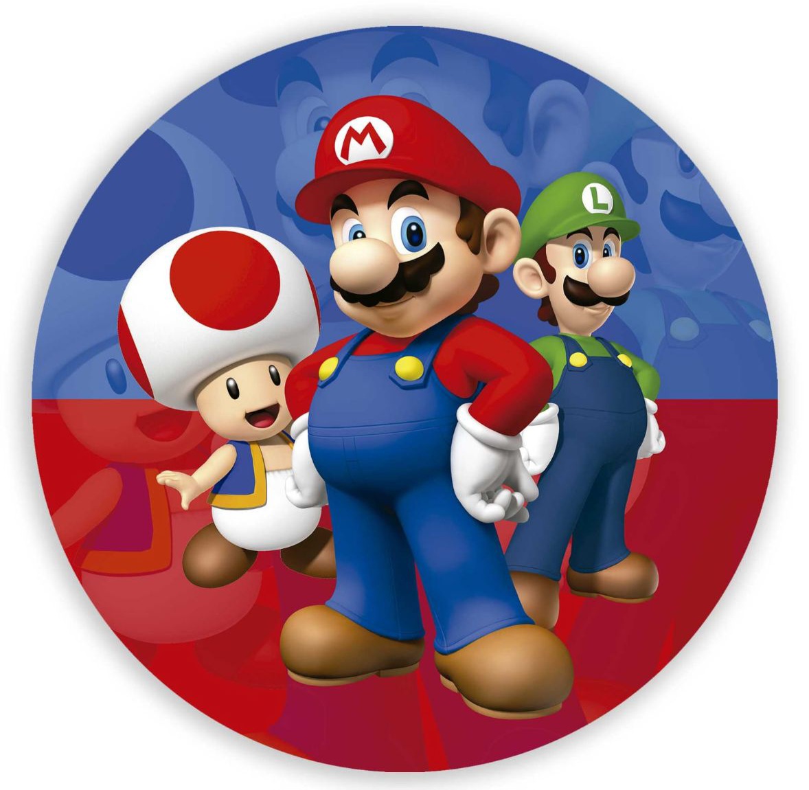 Panel Circular - Mario Bross