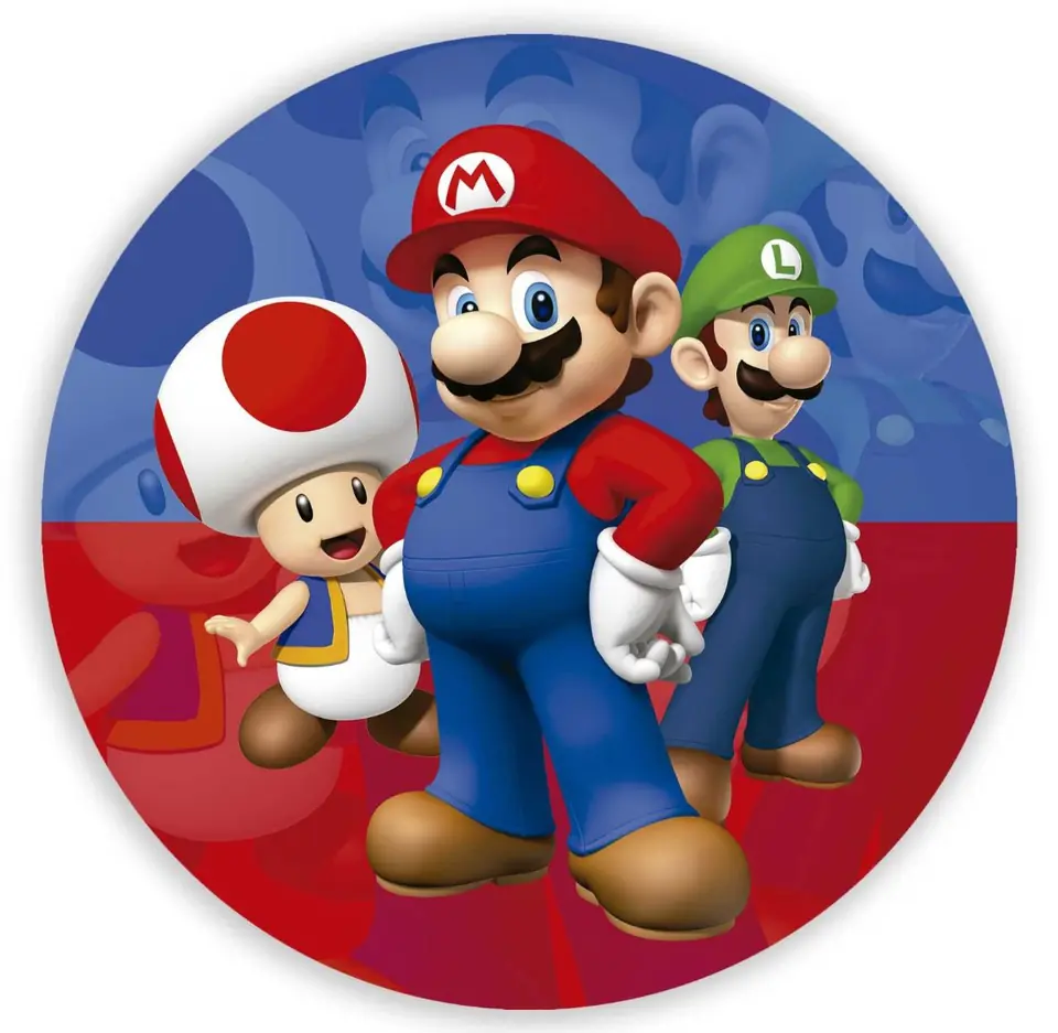 Panel Circular - Mario Bross
