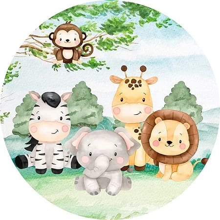 Panel Circular - Safari