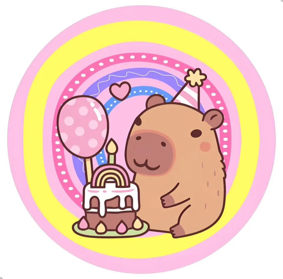 Panel Circular - Capibara