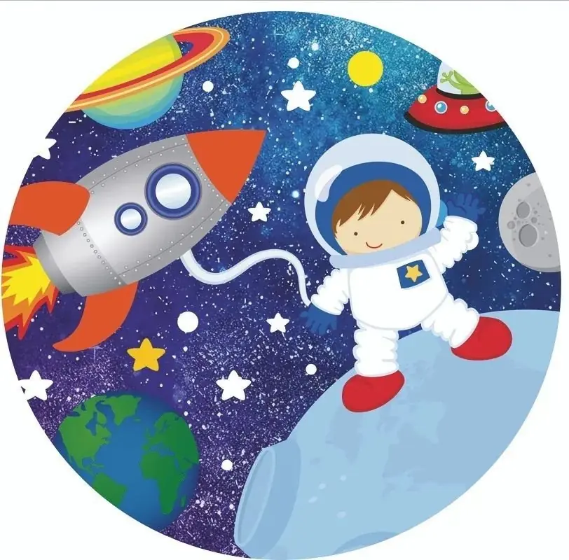 Panel circular - Astronauta