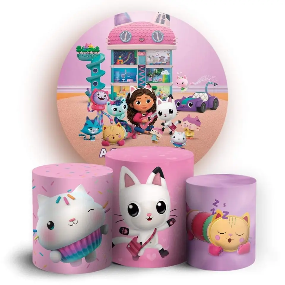 Kit panel circular trio de fundas - Casa Magica de Gaby a D