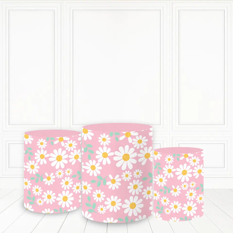 Trio de fundas - Margaritas