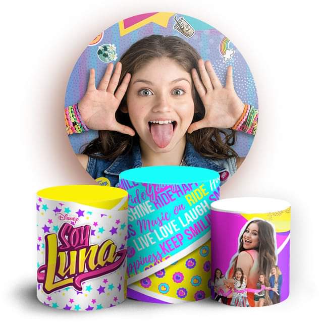 Kit panel circular trio de fundas - Soy Luna