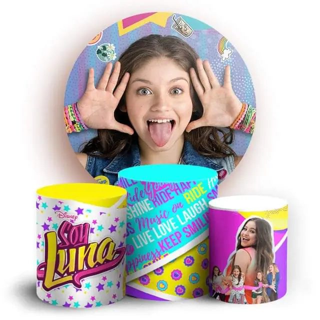 Kit panel circular trio de fundas - Soy Luna
