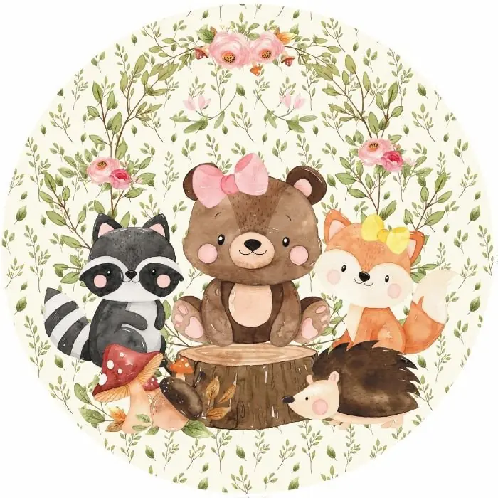 Panel Circular - Bosque