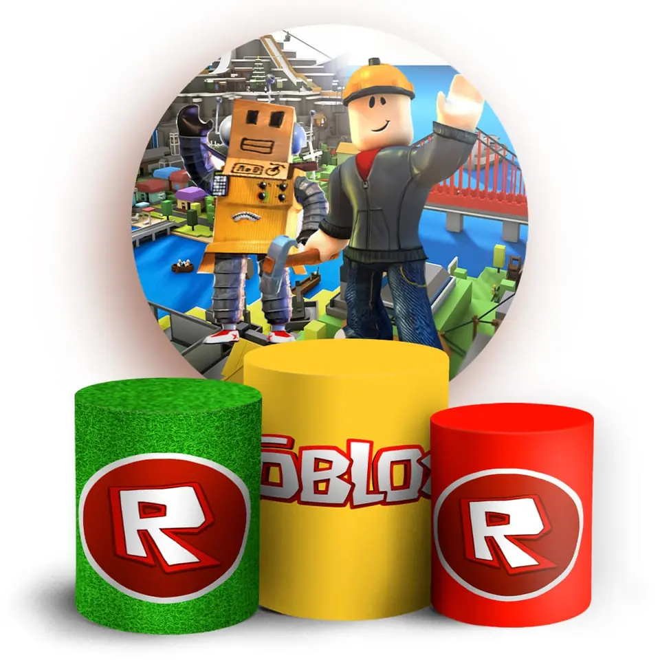 Kit panel circular trio de fundas - Roblox
