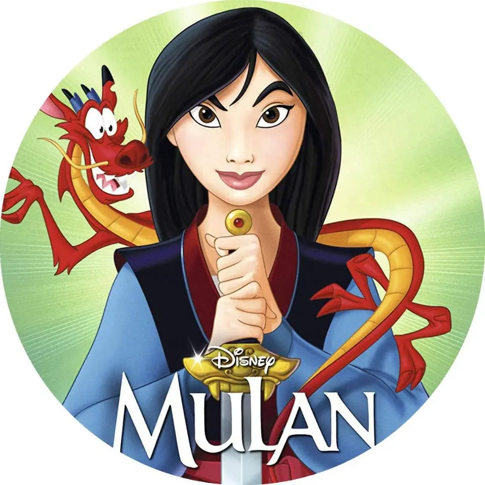 Panel Circular - Mulan
