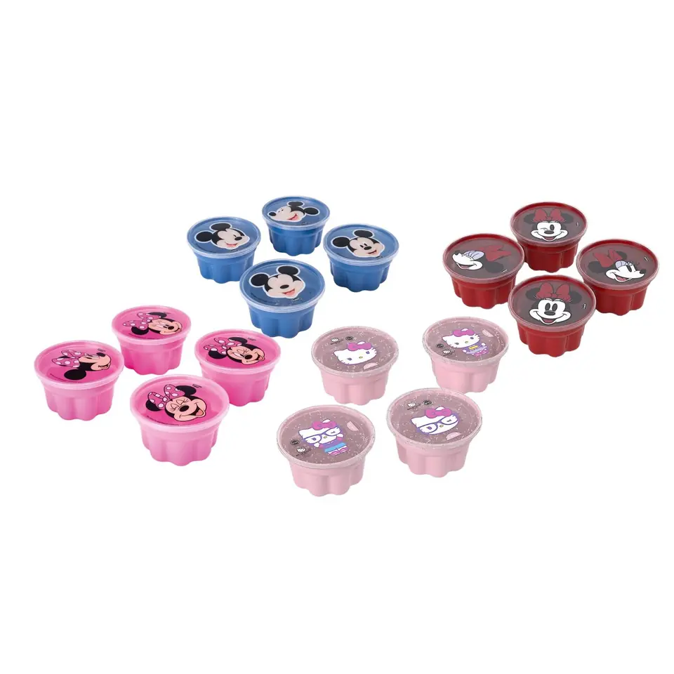 Pack x 4 Moldes con Forma 150 ml Varios Personajes