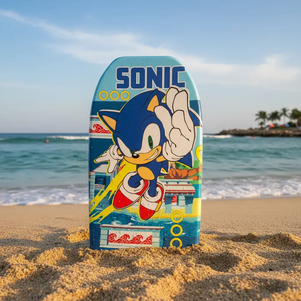 Tabla Morey Sonic Sega Original Oficial Playa Sega