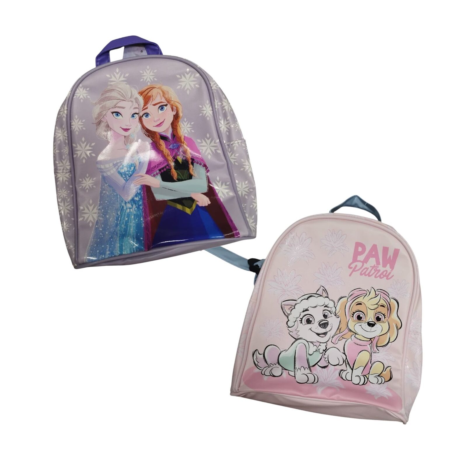 Mochila Infantil Paseo Cuerina 24x22x8 Cm Varios Personajes
