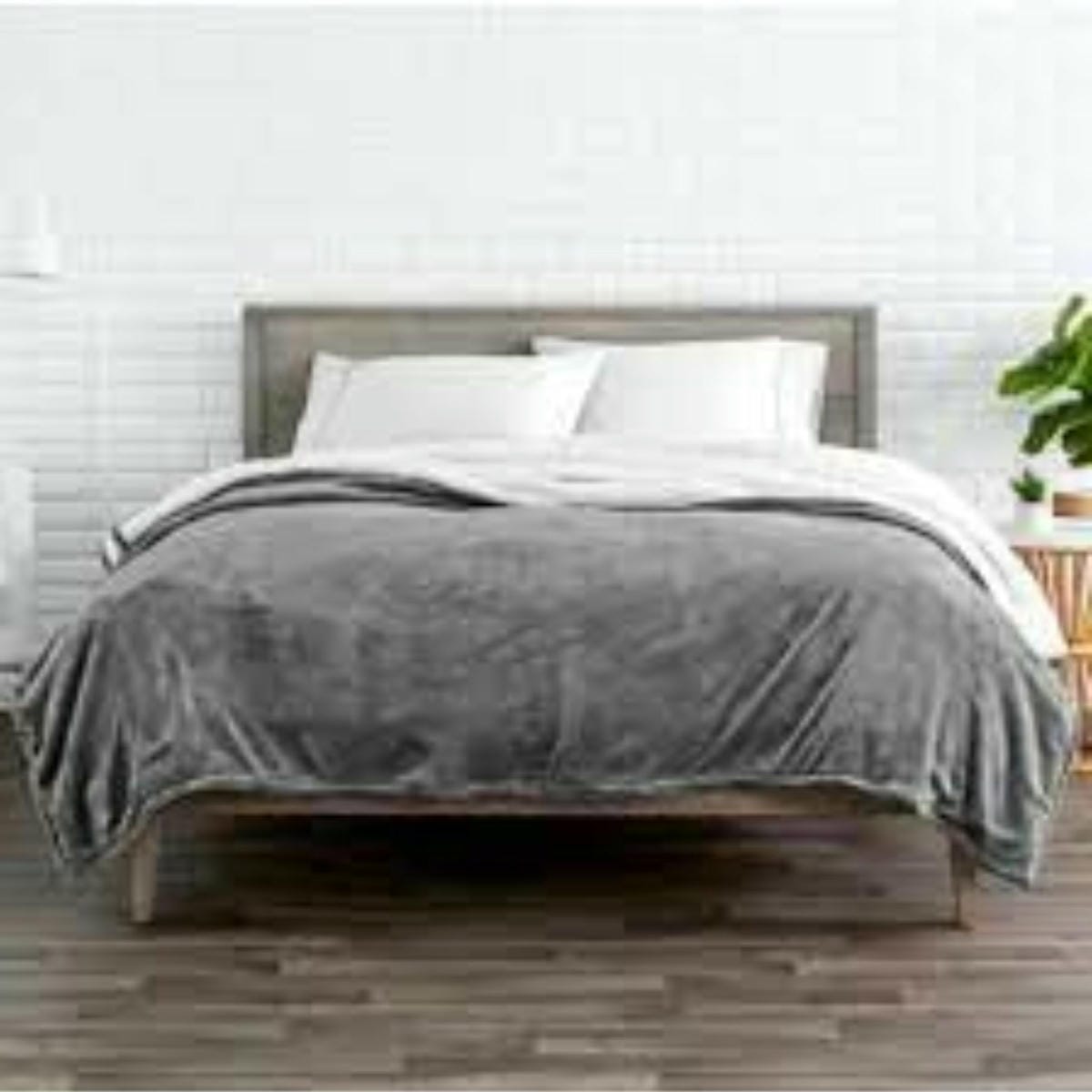 Frazada Manta Flannel Corderito 2 Plazas 200x230 Cm Merina