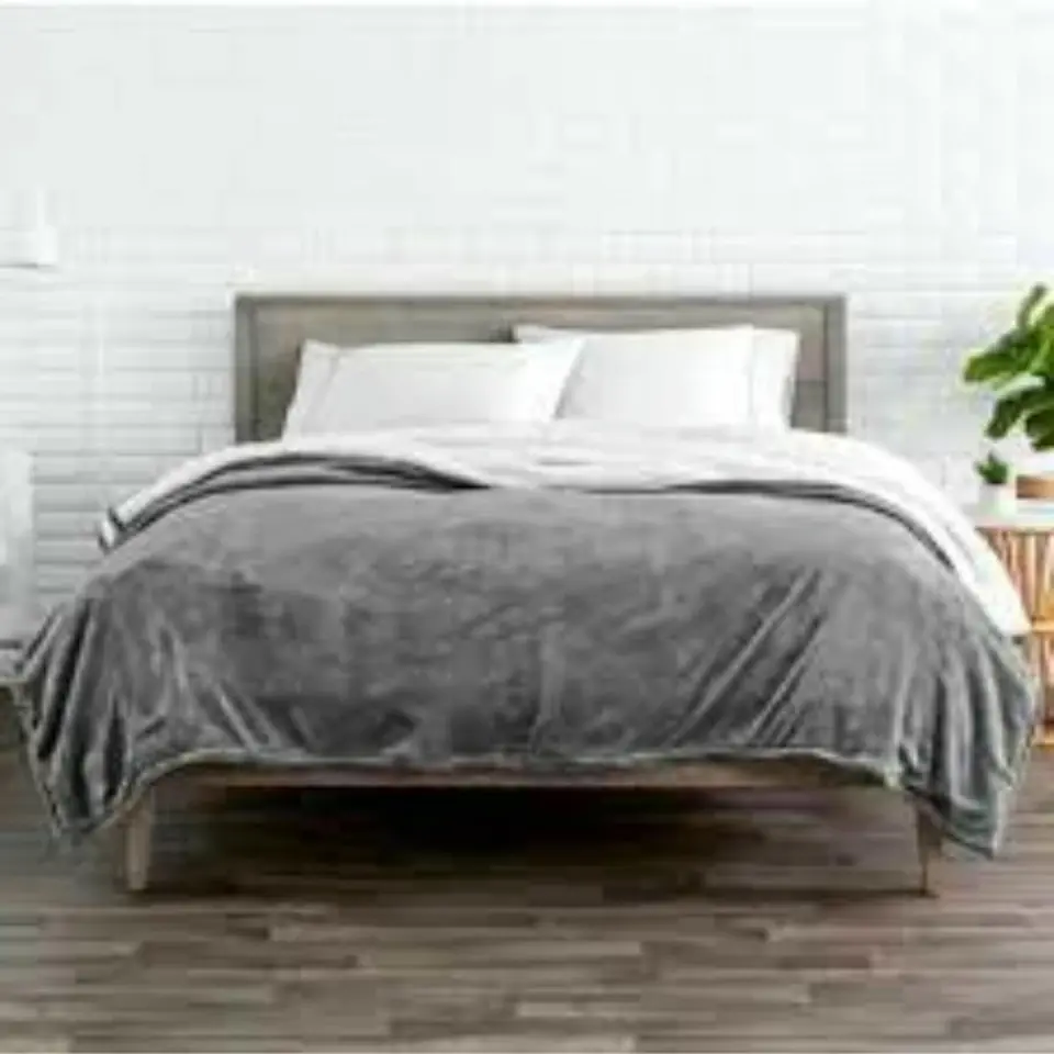 Frazada Manta Flannel Corderito 2 Plazas 200x230 Cm Merina