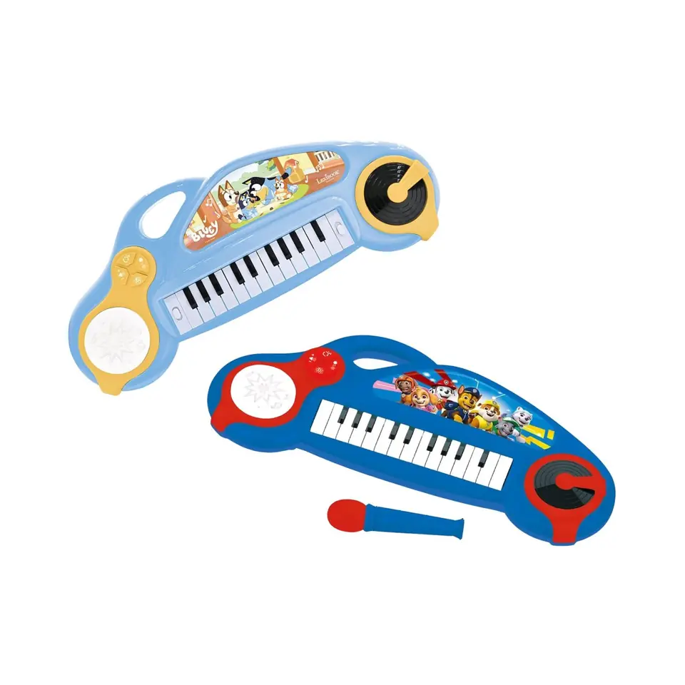 Piano Electrónico Con Luz Y Micrófono Lexibook