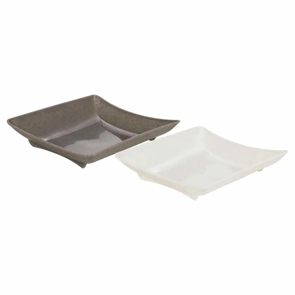 Plato Plástica Gourmet Cuadrado 16,5 cm