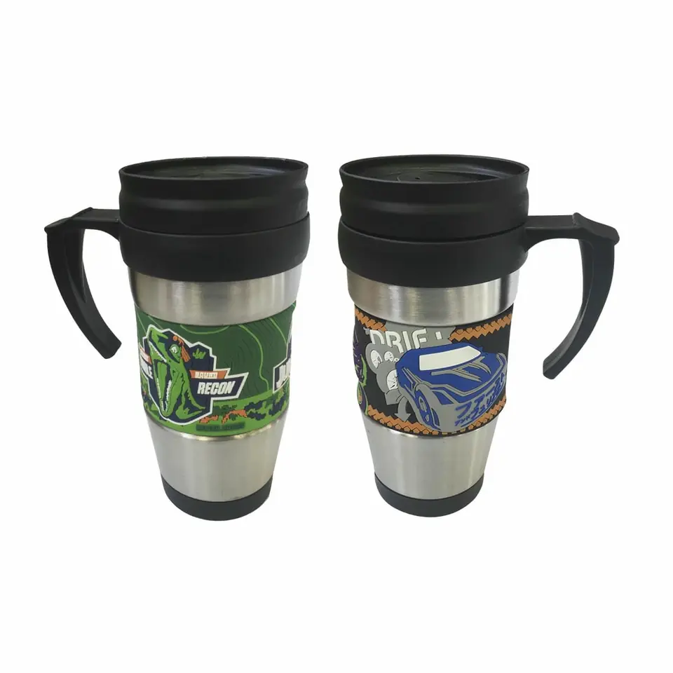 Jarra Térmica Diseño En Goma Eva 450 Ml Varios Personajes