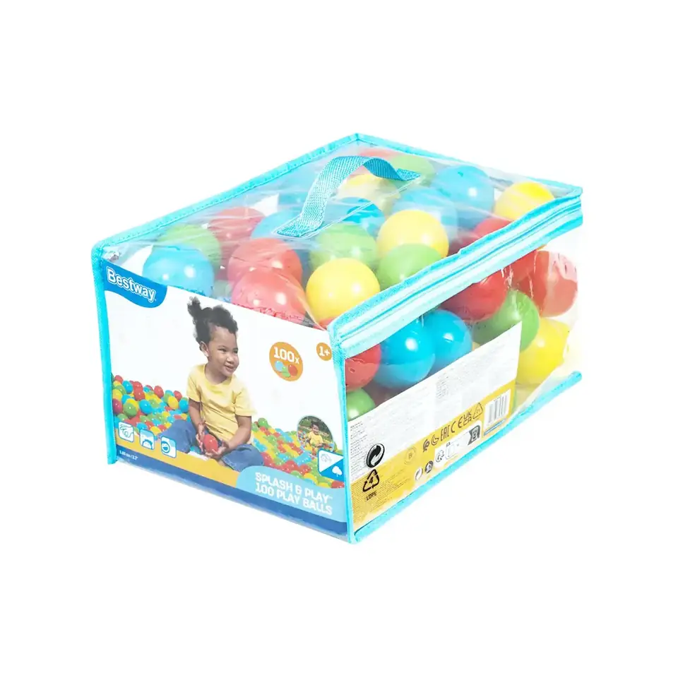Pelotas Para Pelotero X 100 Unidades En Bolsa Cierre PVC