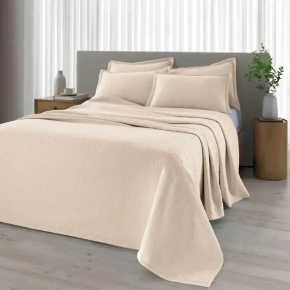 Juego Colcha Cubrecama Provenca Con Fundas Queen 240 X 250