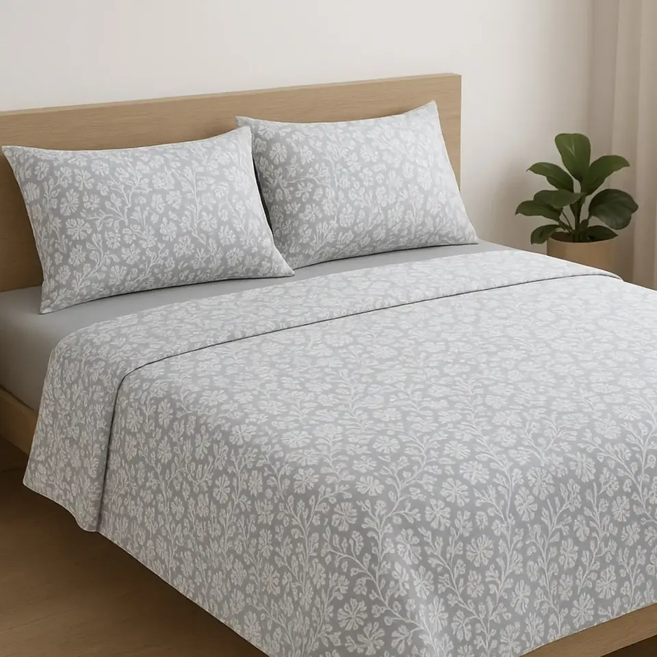 Juego De Sabanas Queen Somier 160x200+30 Bukara