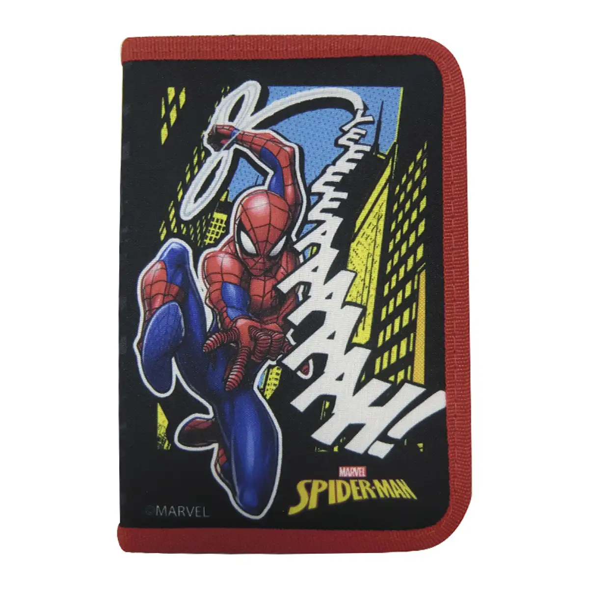 Cartuchera Tipo Libro 1 Piso Spiderman Marvel Avengers