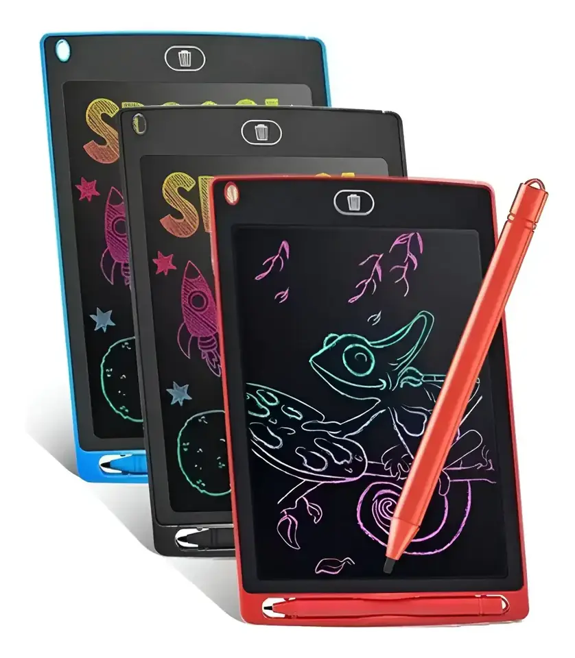 Pizarra Mágica Tablet Led Infantil 12 Pulgadas Color