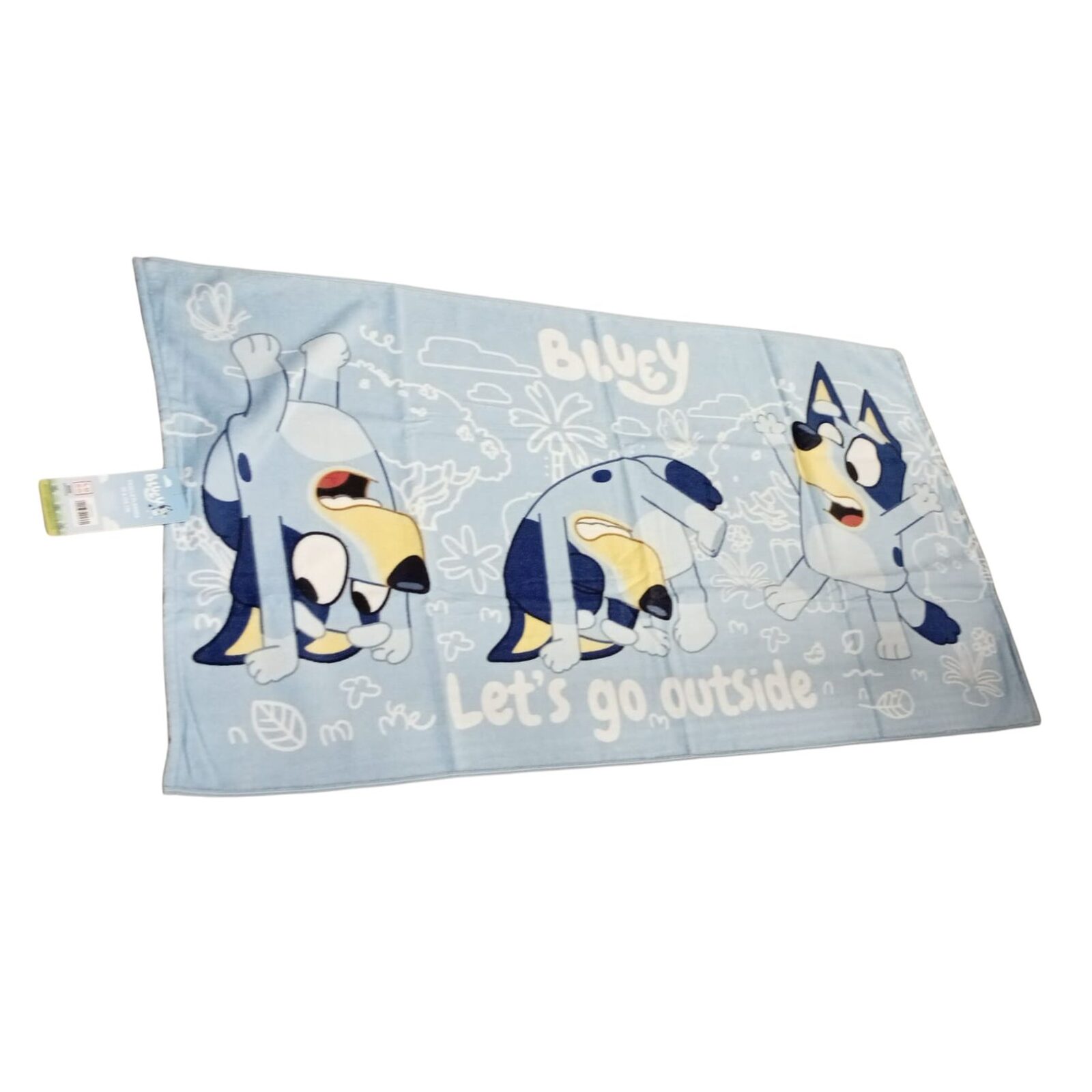 Toalla Toallón Bluey Perro Playero Playa 130x70 Oficial