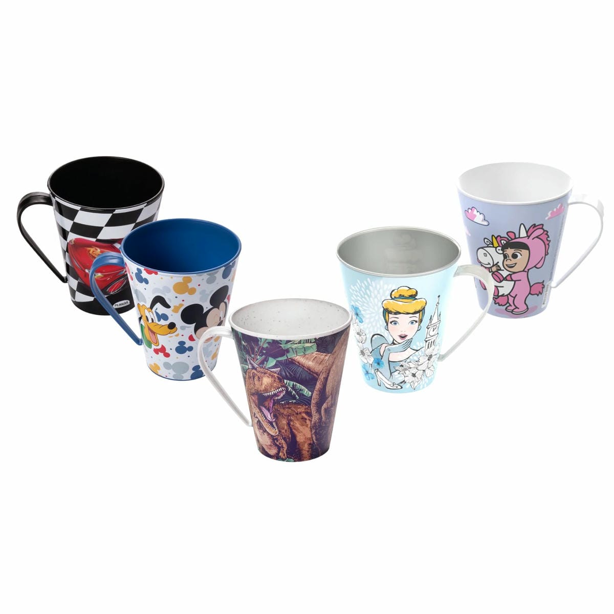 Taza Vaso Plástica 360ml Varios Personajes