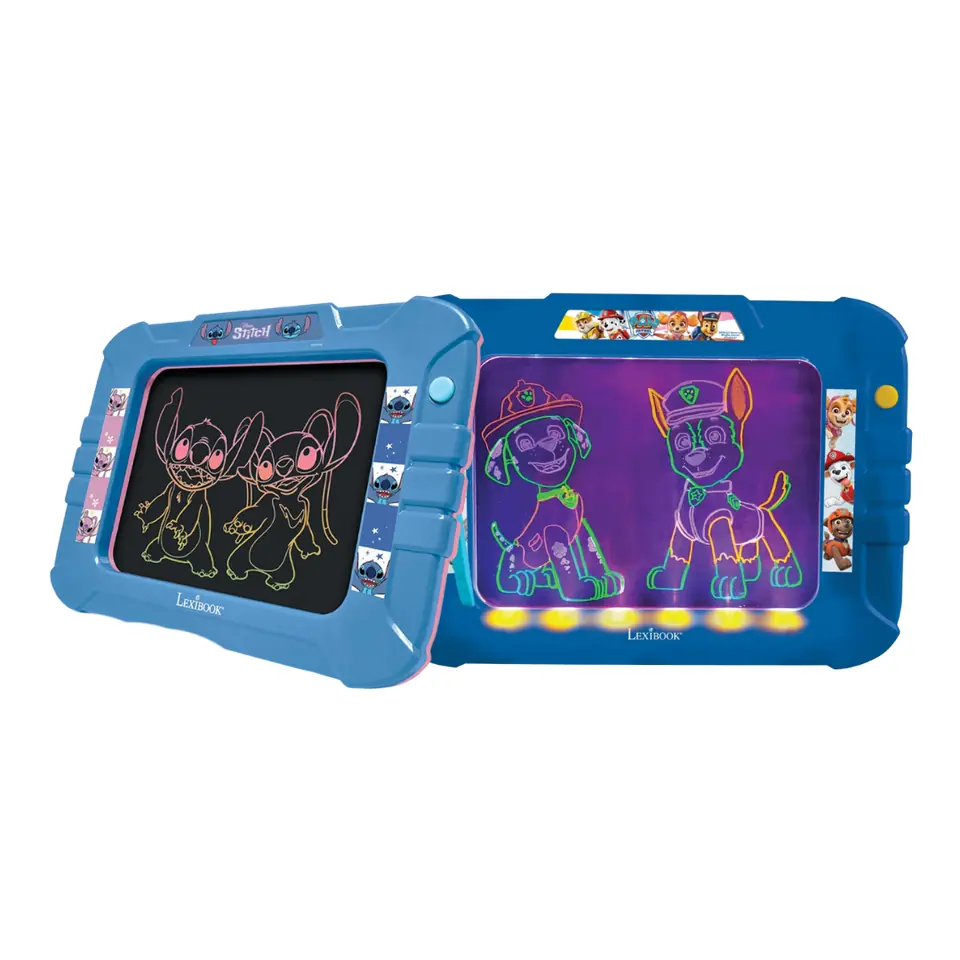 Tableta Pizarra Mágica Led Neón Lexibook