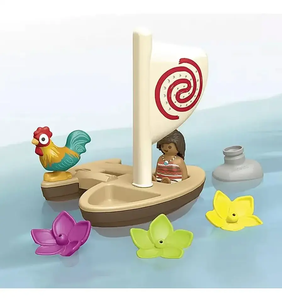 Barco De Moana Playmobil Jr 8 Piezas Con Figuras Juguete