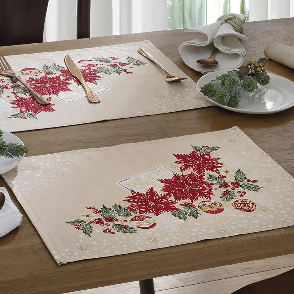 Individual 45 X 31 Cm Navidad Año Nuevo Döhler Navideño