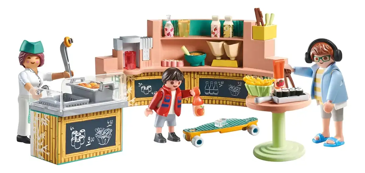 Supermercado Alimentos Playmobil 54 Piezas Figuras Juguete