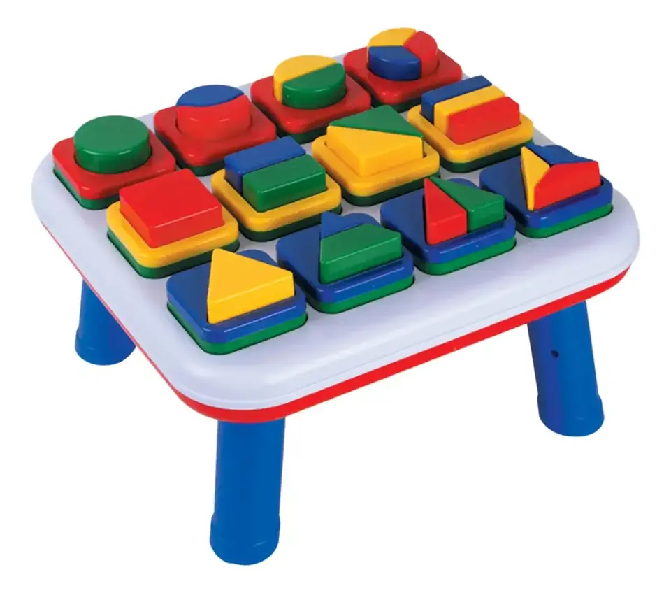 Mesa Juguete De Encastre Infantil 31 X 29 Cm Niño Niña