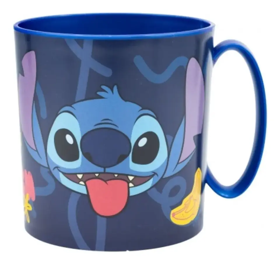 Taza Plástico 390 Ml Apta Para Microondas