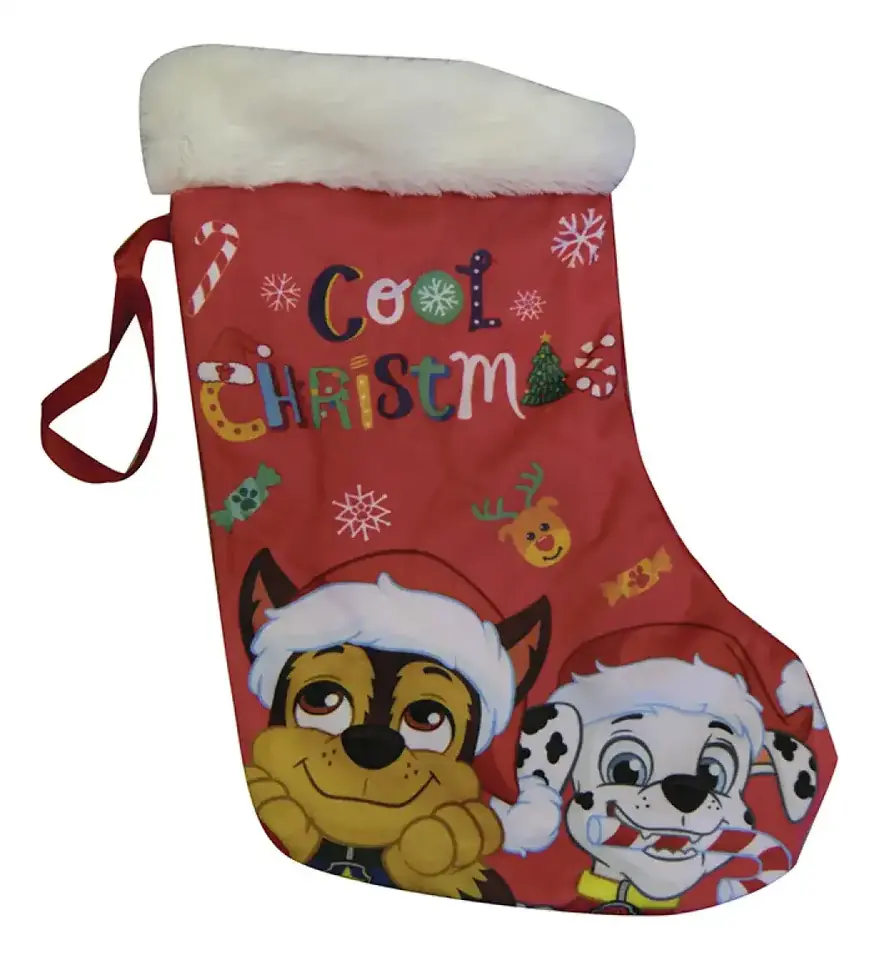 Bota Navideña Navidad Original Infantil Paw Patrol Frozen
