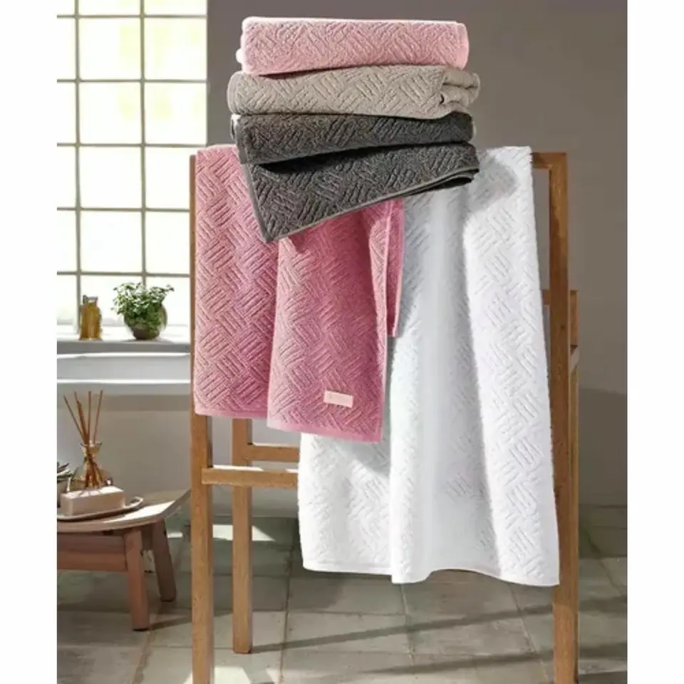 Toalla Rostro / Mano Dohler Ambar Jacquard Premium 70 X 50