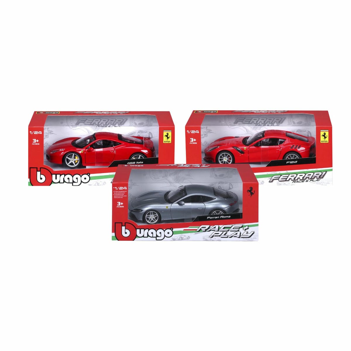 Bburago Ferrari Italia Escala 1:24 Auto de Colección