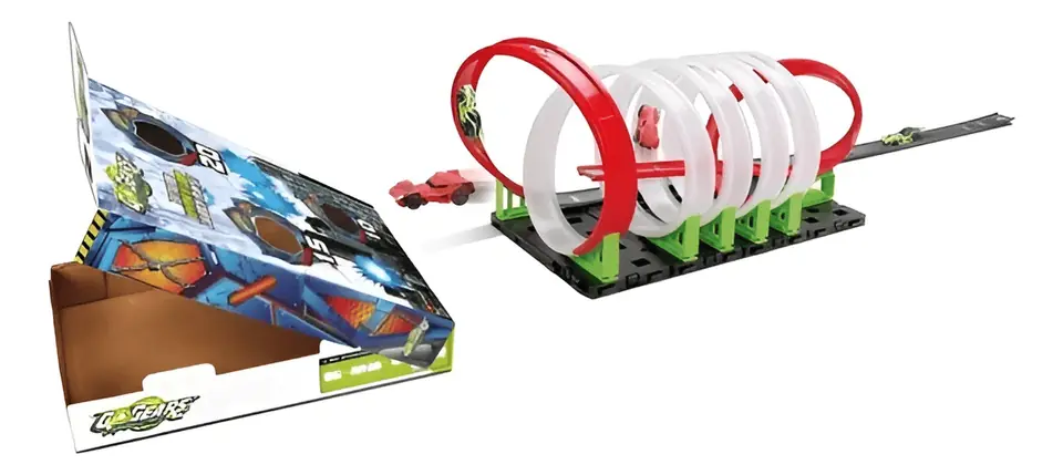 Juguete Bburago Pista Autos Gogears Hyper6 30535