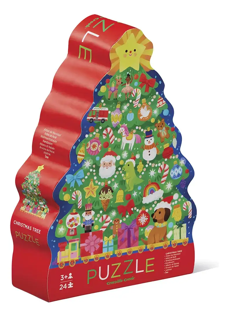 Puzzle Navidad Crocodile Creek Papa Noel