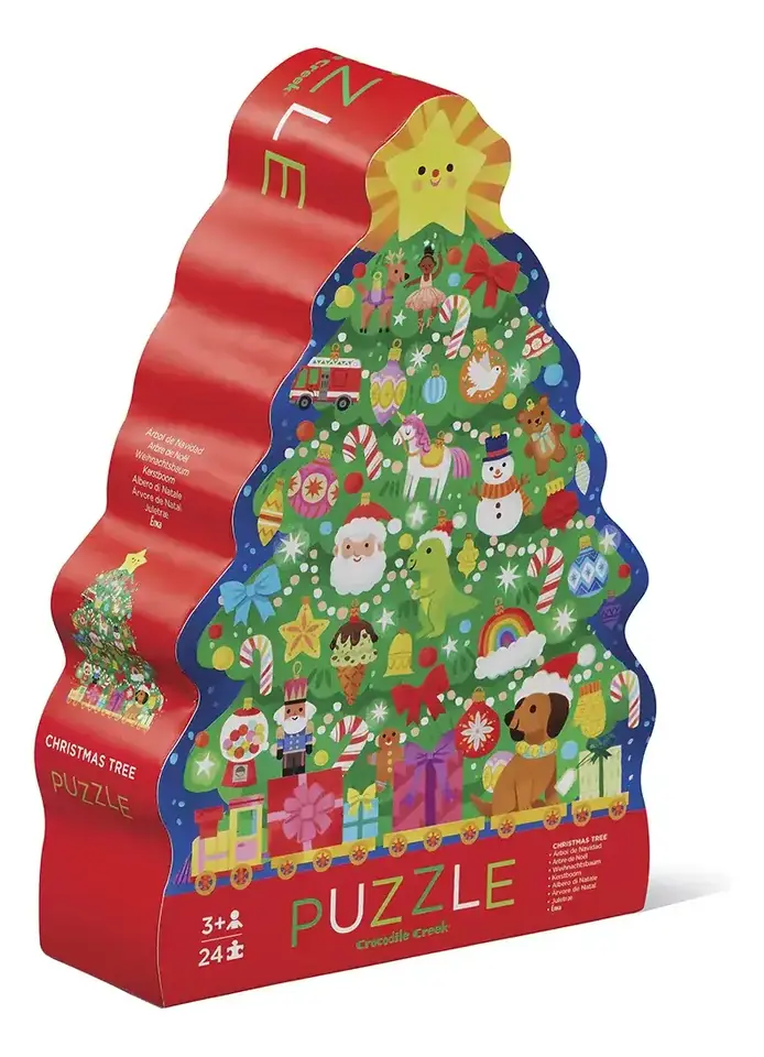 Puzzle Navidad Crocodile Creek Papa Noel